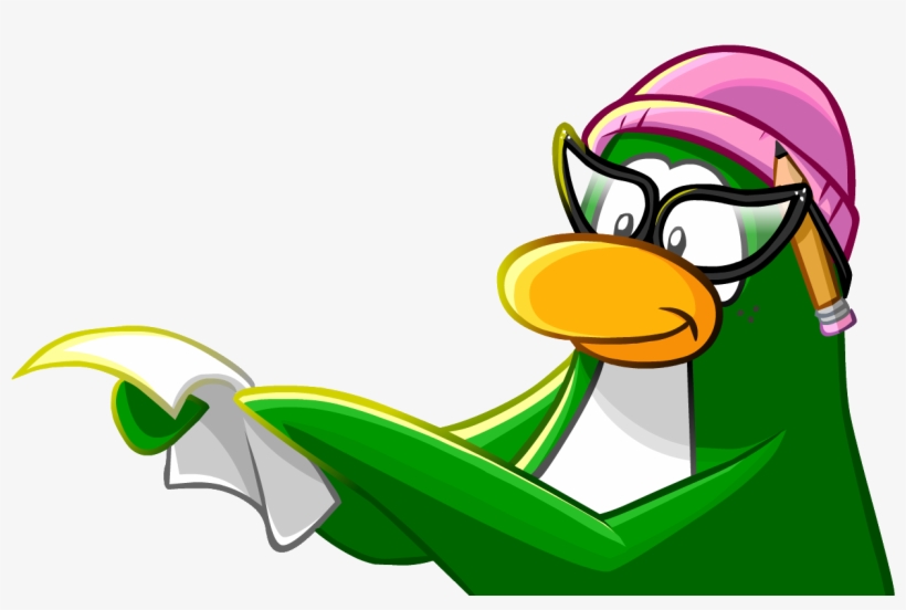 Aunt Arctic In Postcard - Club Penguin, transparent png download
