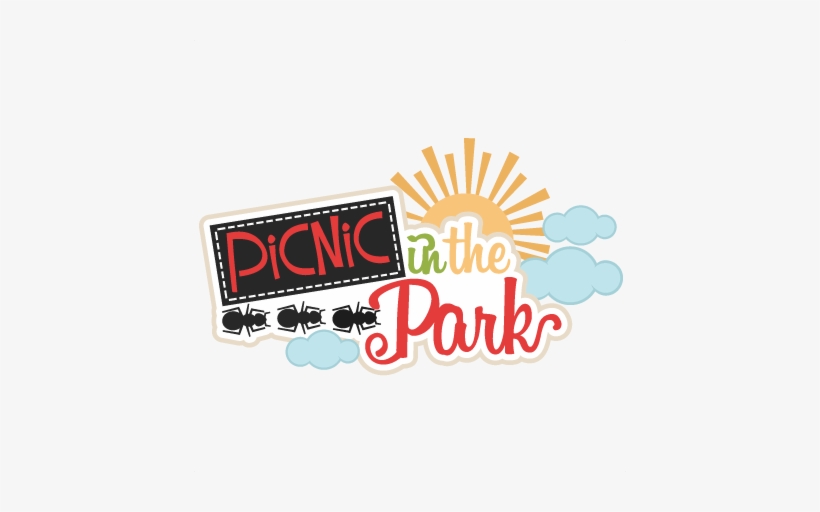 Picnic In The Park Scrapbook Title Svg Cutting File - Picnic In The Park Png, transparent png download