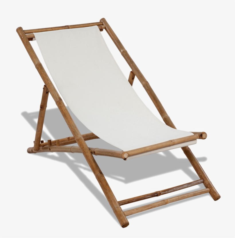 Deck Chair Png Photos - Deck Chair Bamboo And Canvas, transparent png download