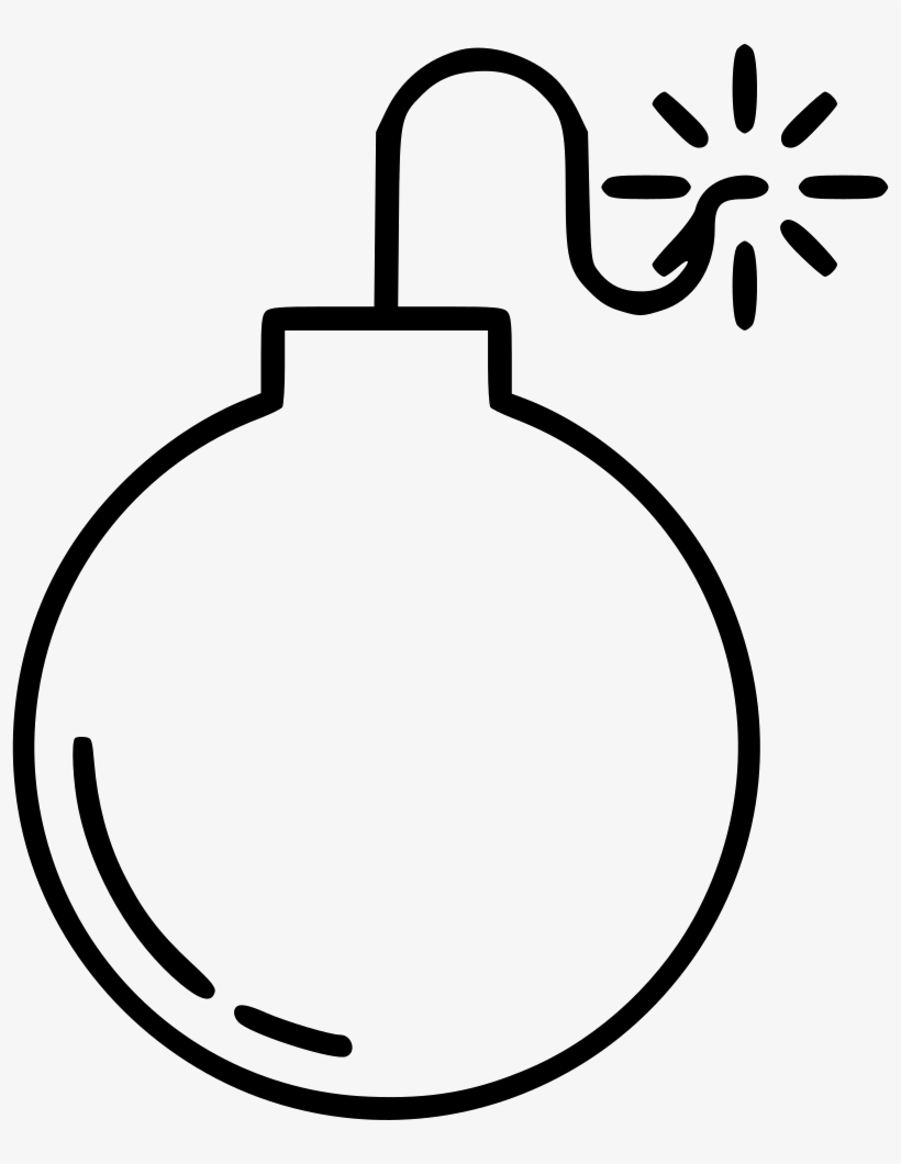 Bomb Comments - White Bomb Png, transparent png download