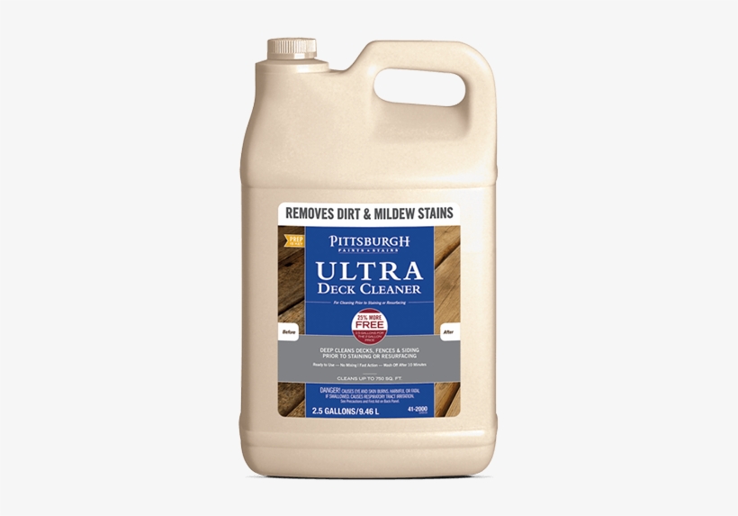 Ultra Deck Cleaner - Pittsburgh Ultra Deck Cleaner - 2.5 Gal., transparent png download