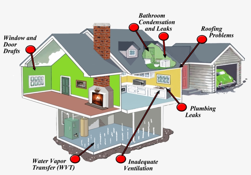 House - Causes Mould In Houses, transparent png download