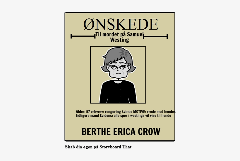 The Westing Game Wanted Poster - Westing Game Wanted Posters, transparent png download