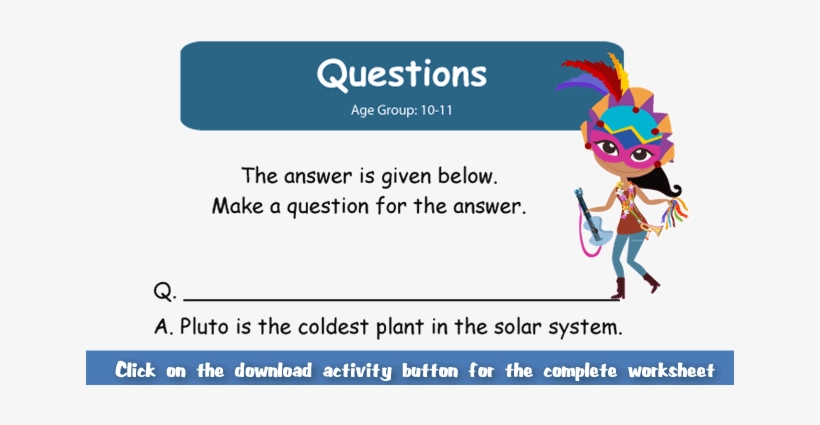 Make Questions From Answers, transparent png download