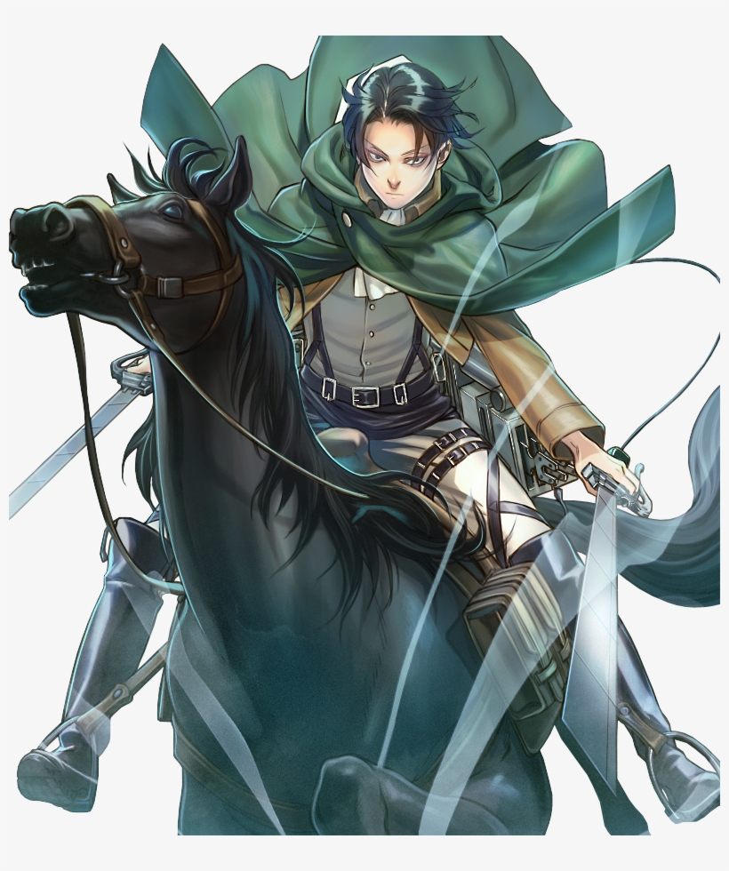 No Caption Provided - Captain Levi Render, transparent png download