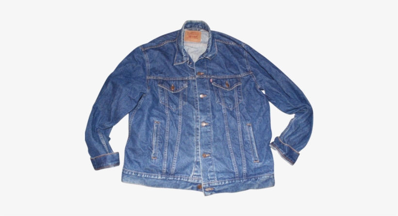 Mens Levi's 71506-0216 Blue Denim Jacket - Pocket, transparent png download