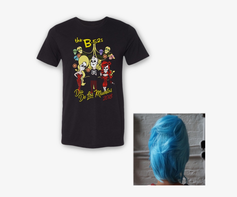 Dia De Los Muertos Tee Bee Hive Wig Bundle - Bee Hive Wig, transparent png download