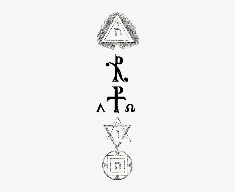 Levi's Image Transformed - Eliphas Levi Symbols, transparent png download