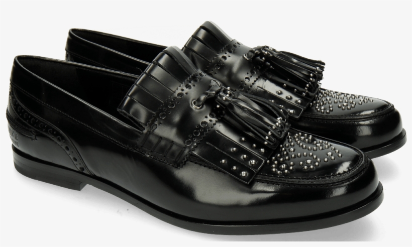 Derby Shoes Pit 2 Brush Black Rivets - Shoe, transparent png download