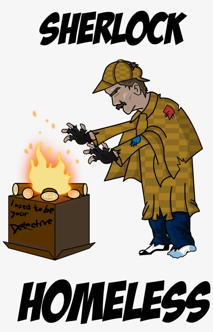Sherlock Homeless - Like Sheldon Throw Blanket, transparent png download