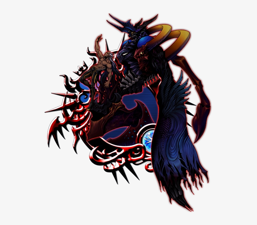 A Titanic Battleship Heartless Created From Darkness - Kingdom Hearts Union X 7 Star Medals, transparent png download