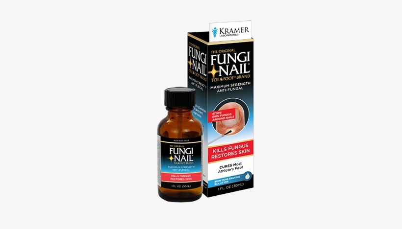 The Original Fungi Nail Toe And Foot Anti Fungal Solution - Fungi Nail Anti-fungal Solution, Double Strength -, transparent png download