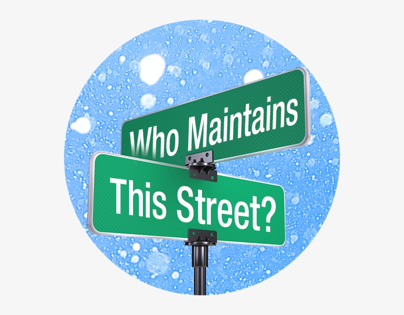 Determine If The County Is Responsible For Plowing - Street, transparent png download