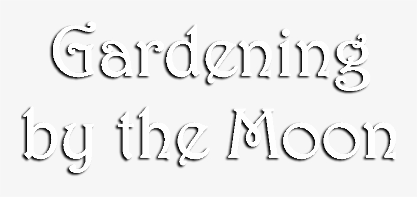 Gardening By The Moon Logo Gardening By The Moon Logo - Moon, transparent png download