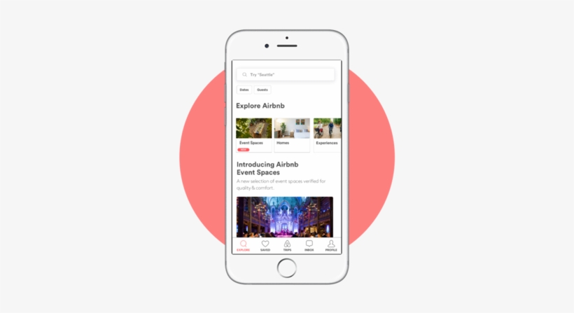 Airbnb Main Cover - Iphone, transparent png download