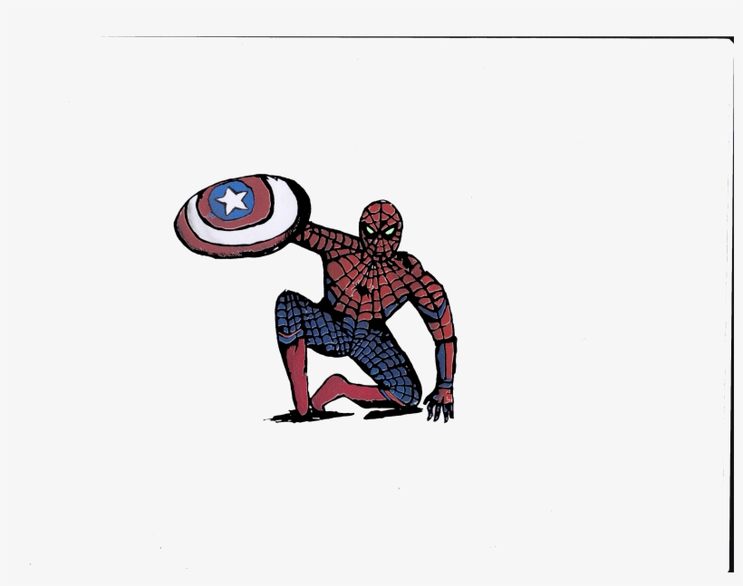 Spider Man Civil War By Voltronx - De Spiderman Civil War Png, transparent png download