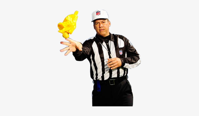 Nfl Ref Png Banner Royalty Free - Ref Throwing Flag Meme, transparent png download