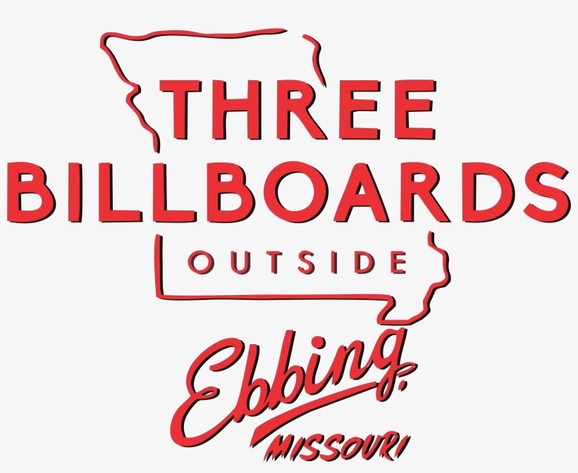 Billboard Transparent Png - 3 Billboards Outside Ebbing Missouri Logo, transparent png download
