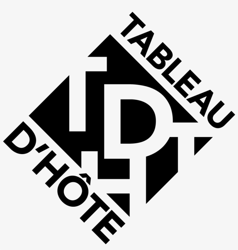 Tableau D'hôte Theatre - Logo (blk, transparent png download