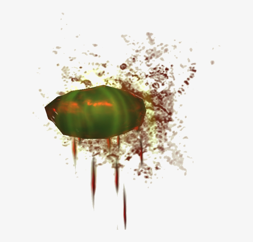 Fo3 Radioactive Gore - Illustration, transparent png download