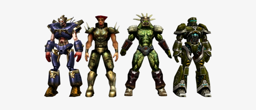Ps2 Chars Scalepack - Metal Guard Unreal Tournament, transparent png download