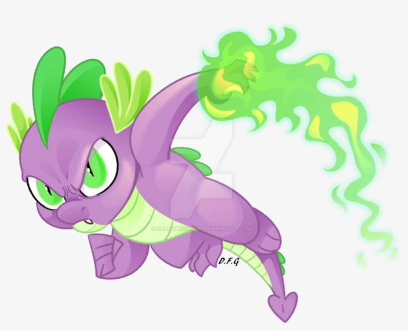 Picture Royalty Free Download The Brave By Dragonfoxgirl - Spike The Dragon 2017, transparent png download
