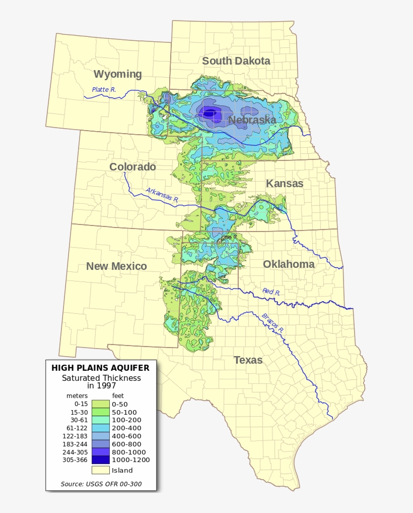 Ogallala Aquifer's Dramatic Drying - Dakota Access Pipeline Ogallala Aquifer, transparent png download