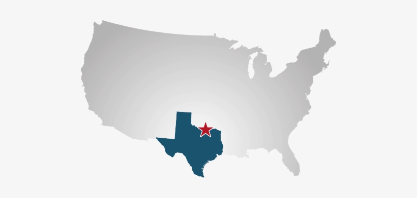 Us / Texas Map - Porterville Ca On Map, transparent png download