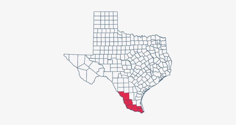 Map-texas - County Texas, transparent png download