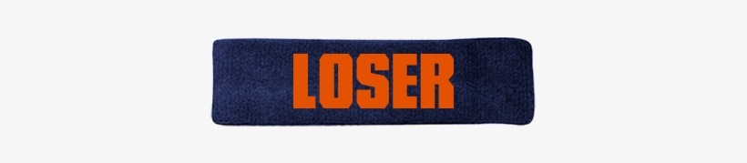 Loser - Headband - 92-5052032 - Custom Heat Pressed - Heat Press, transparent png download