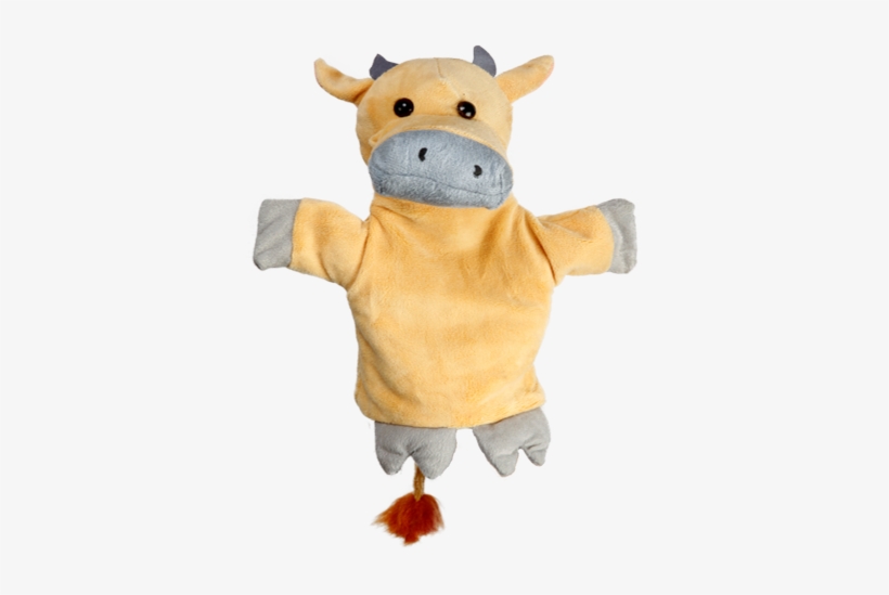 Cow Puppet - Eduedge Lets Do Drama Puppet Cow - Height 25.4 Cm, transparent png download