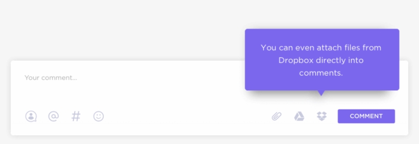 You Can Even Attach Files From Dropbox Directly Into - Computer File, transparent png download