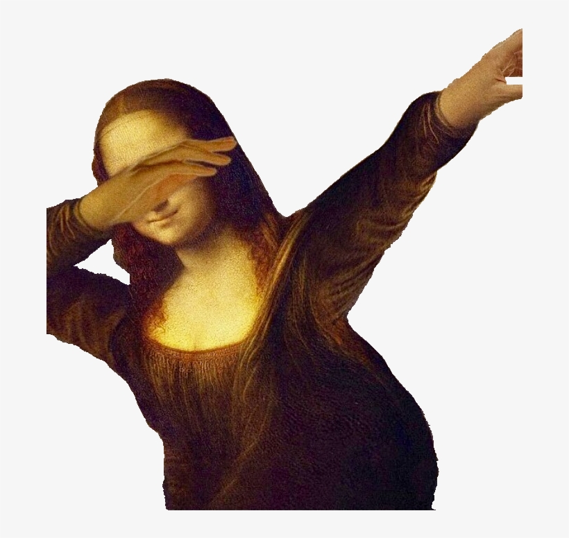 Mona Lisa By Josael - Emoji For Discord Dab, transparent png download