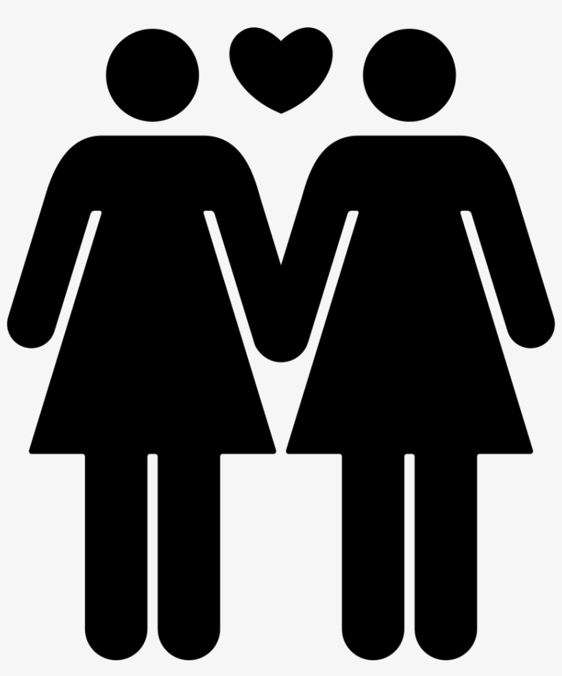 Couple Of Sisters Loving Each Other Comments - Sister Icon Transparent Background, transparent png download