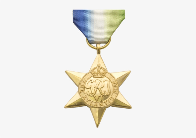 Atlantic Star Medal - Medal, transparent png download