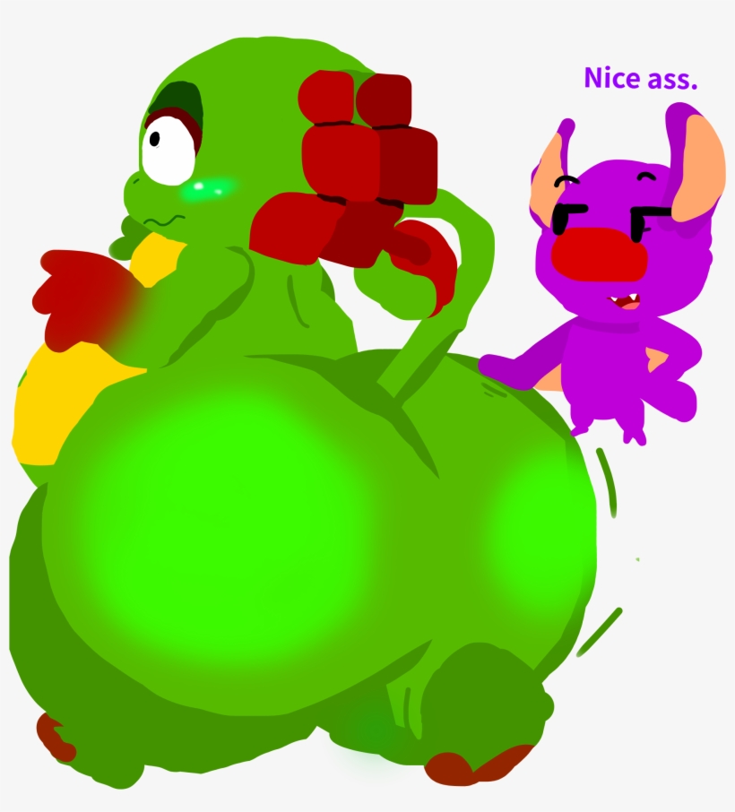 Plump Yooka Rump - Furaffinity Yooka, transparent png download