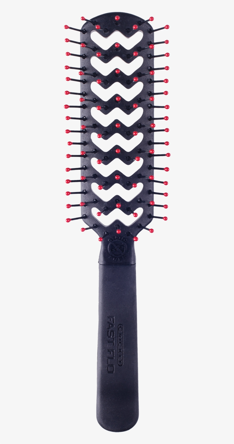 Static Free Fast Flo Hair Brush By Cricket, transparent png download