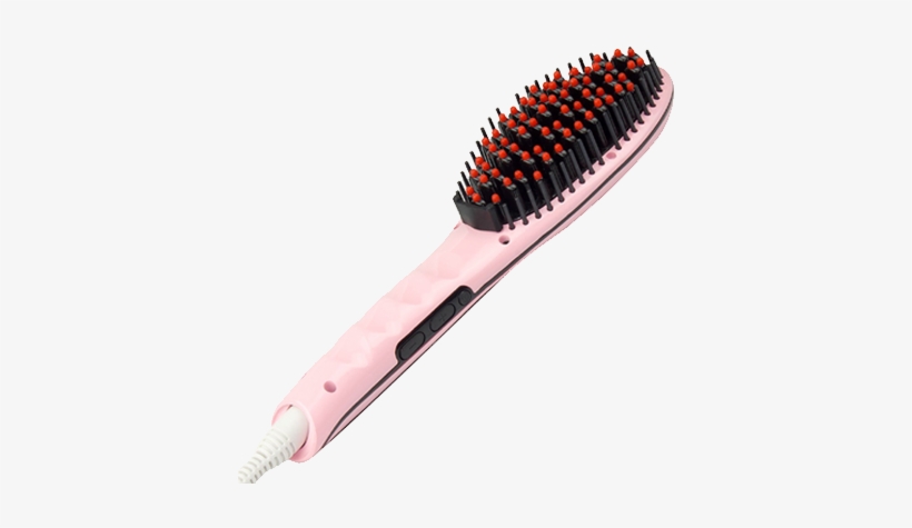 #2 Apalus Hair Straightener Brush - Straightening Brush, transparent png download