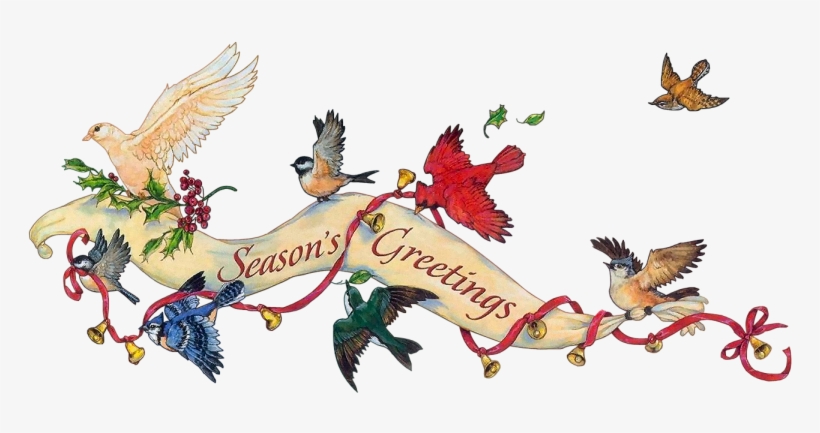 Seasonsgreetings - Glitter Graphics, transparent png download