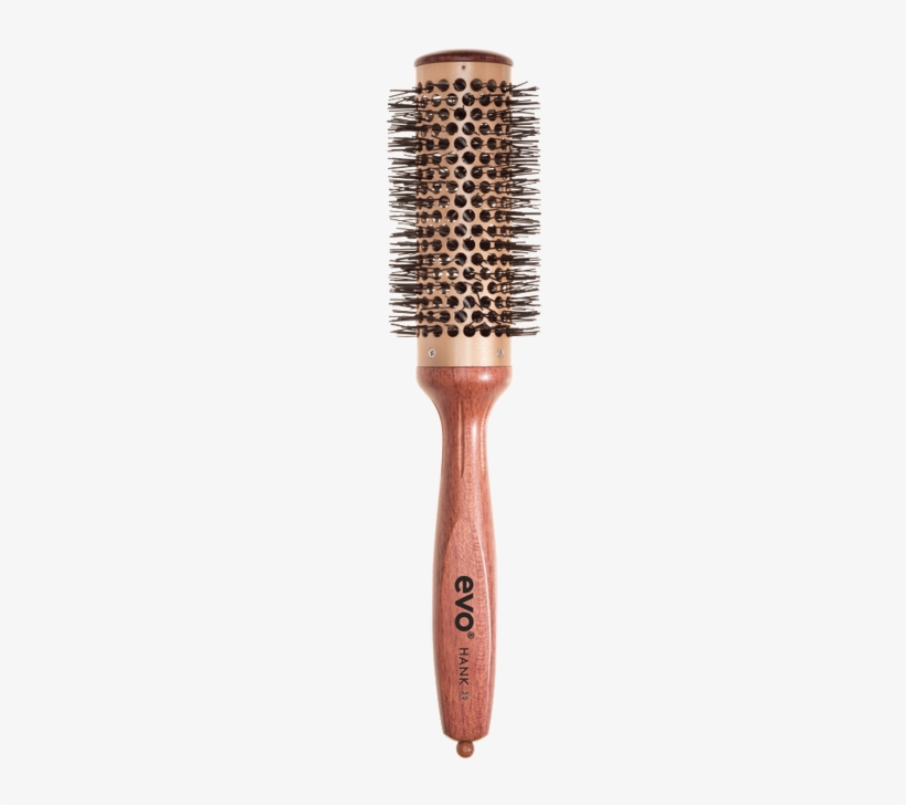 Evo Hank 35mm Ceramic Radial Hair Brush - Evo Hank Ceramic Radial Brush 35mm, transparent png download