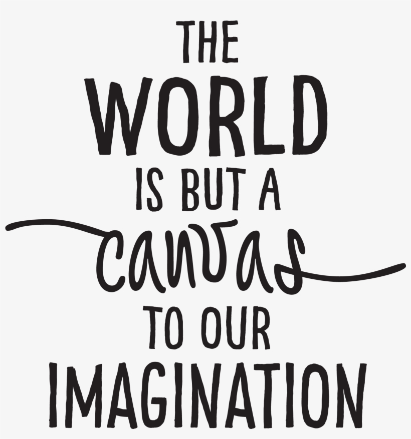 Quote Drawing Imagination Image Black And White Download - Vector Graphics, transparent png download