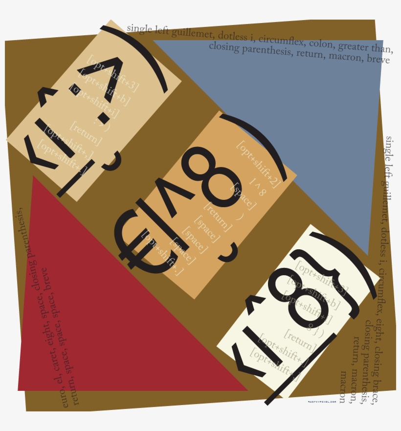 A Typographical Family Portrait - Poster, transparent png download