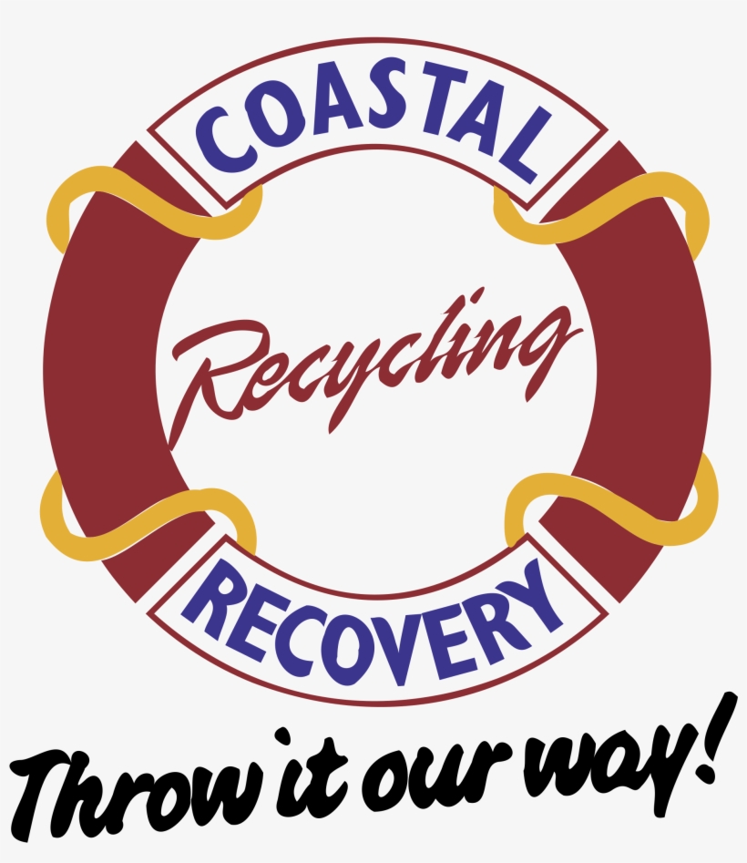 Coastal Recovery Recycling Logo Png Transparent - Recycling, transparent png download
