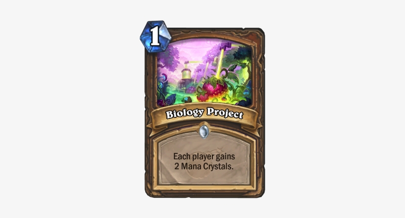 Biology Project Biology Project Golden - Hearthstone Project Cards, transparent png download