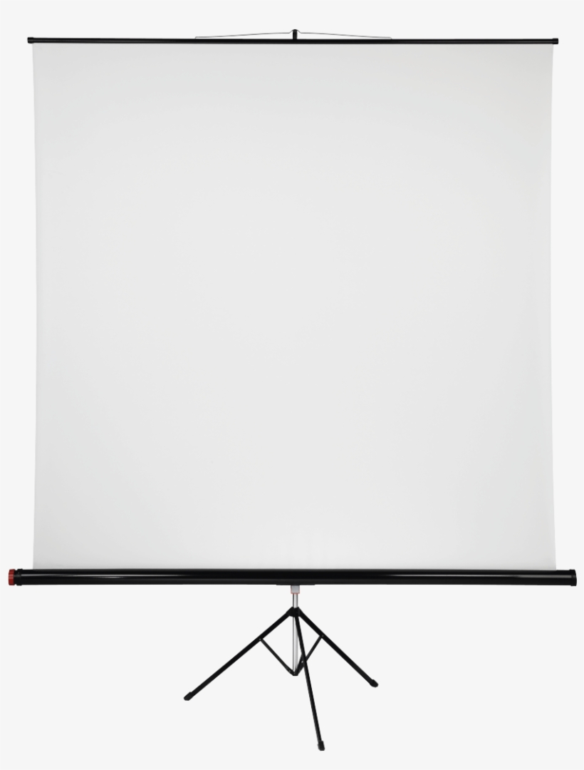 Tripod Projection Screen, 200 X 200 Cm, - Projection Screen, transparent png download