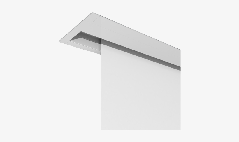False - Ceiling Trim Kit Projector Screen, transparent png download