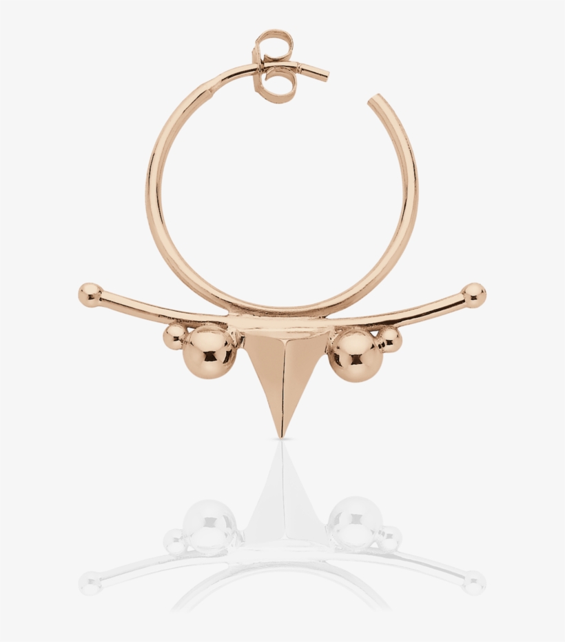 Medium Thorn Hoop Earring Single - Bracelet, transparent png download