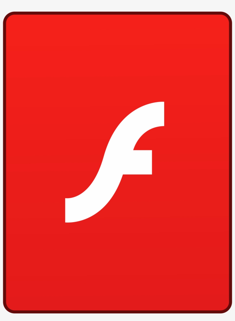 Open - Adobe Flash Player, transparent png download