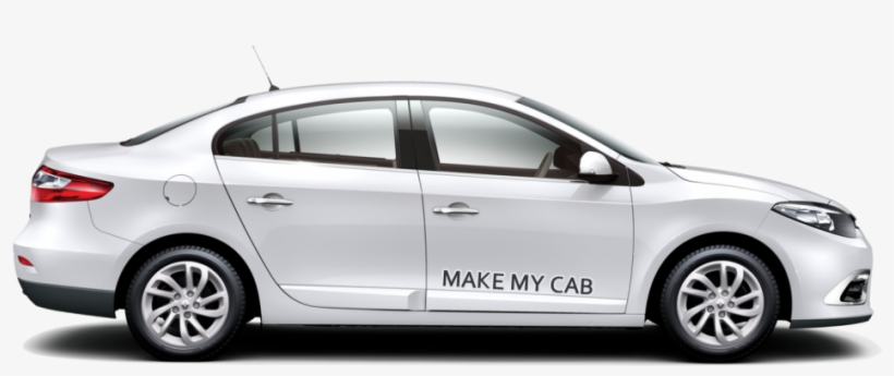 Cab Transparent Image - Renault Fluence 2015 White, transparent png download