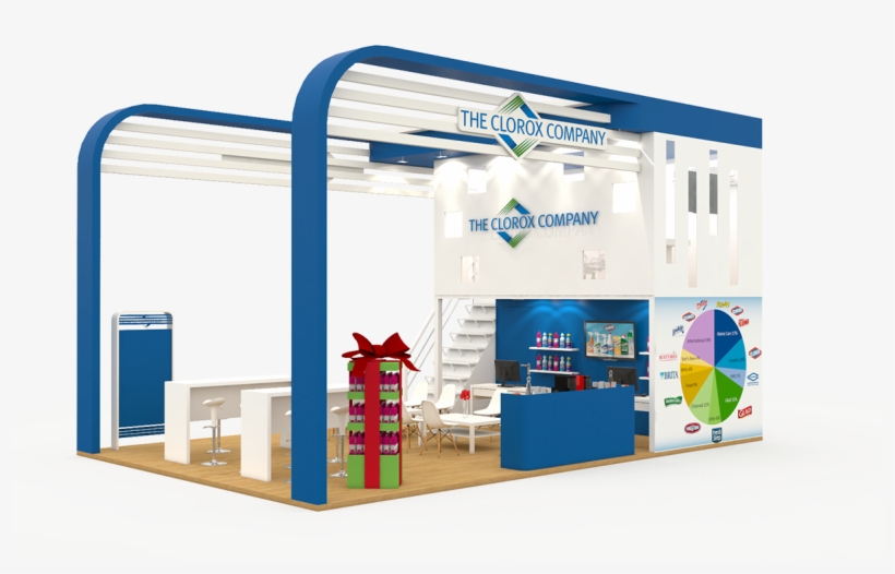 Clorox Company Stand - Interior Design, transparent png download